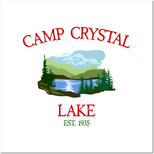 Camp Crystal Lake Counselor (with Back Design) Posters and Art